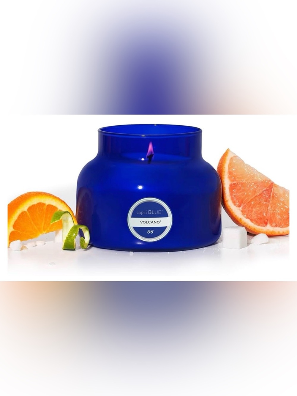 Capri Blue Volcano Scented Candle - Blue Color (19 oz)